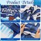 Happy Father’s Day Backdrop Banner – 71 x 43 Inch Blue Father’s Day Party Decoration Background for Indoor Outdoor Celebration, Photography Booth & Home Decor Supplies
